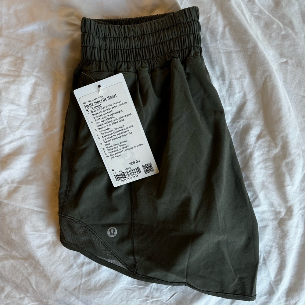lululemon athletica Dark Green Athletic Shorts